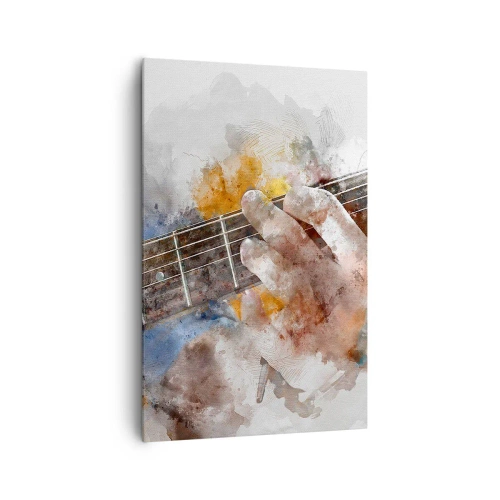 Obraz na plátne - Poézia medzi strunami - 80x120 cm