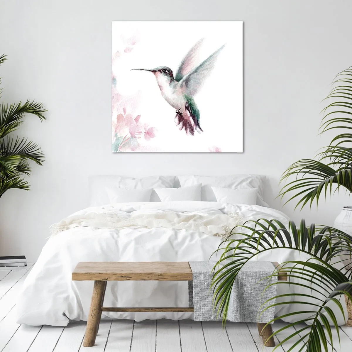 Obraz na plátne - Mávanie - 60x60 cm