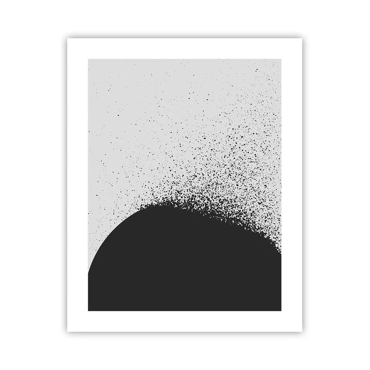 Plagát - Pohyb častíc - 40x50 cm