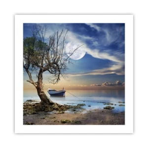 Plagát - Je to koniec alebo začiatok? - 50x50 cm