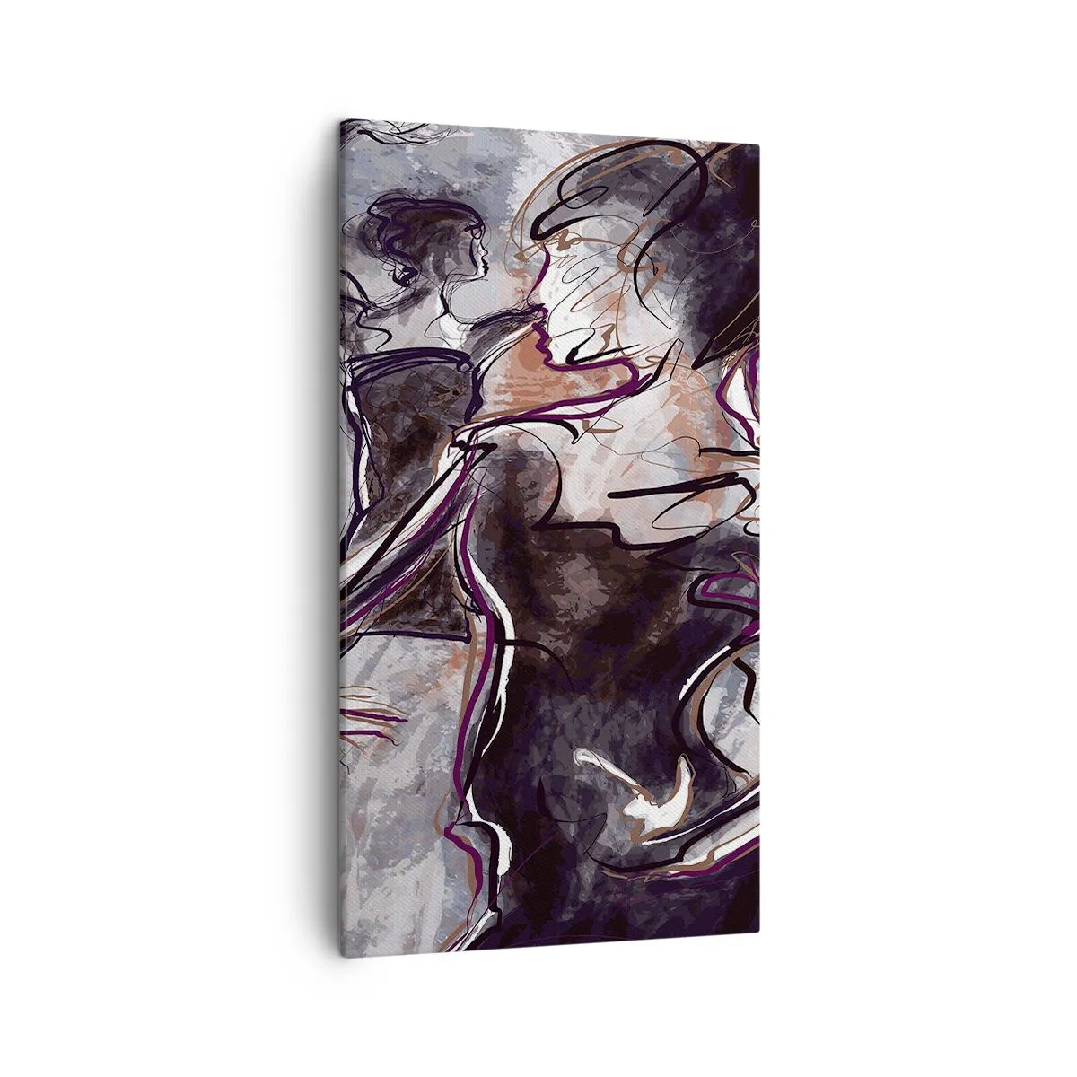 Obraz na plátne - Rozplynúť sa v hudbe - 45x80 cm