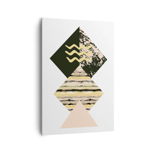 Obraz na plátne - Nie je to tak jednoduché - 70x100 cm