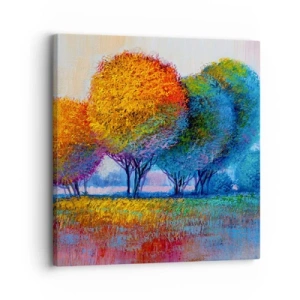 Obraz na plátne - Trs žiarivých farieb - 30x30 cm