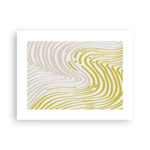 Plagát - Kompozícia s miernym ohybom - 40x30 cm