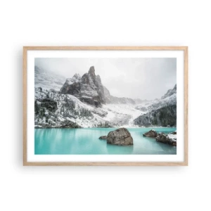 Plagát v ráme zo svetlého duba - Na stráži - 70x50 cm