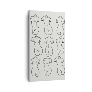 Obraz na plátne - Iba Venuša - 45x80 cm