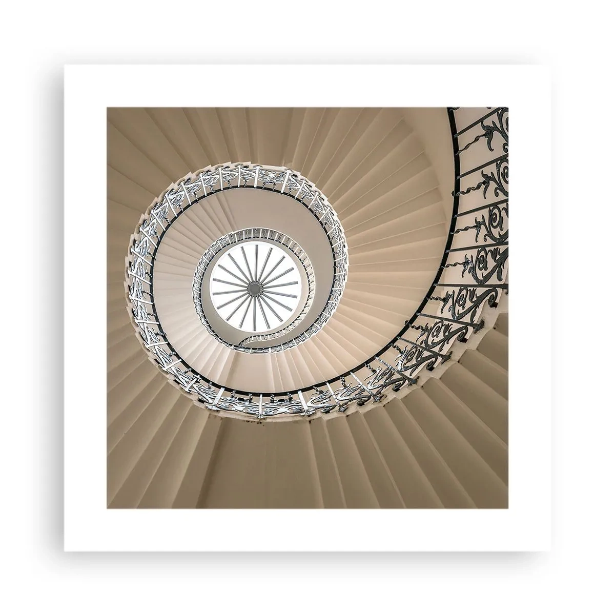 Plagát - Vnútri mušle - 40x40 cm