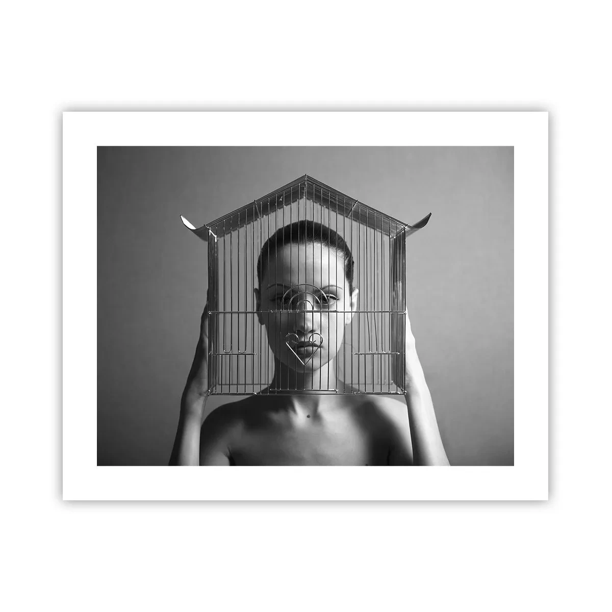 Plagát - Tak trochu surrealistický portrét - 50x40 cm