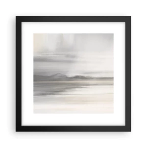 Plagát v čiernom ráme - Zamyslená diaľka - 30x30 cm