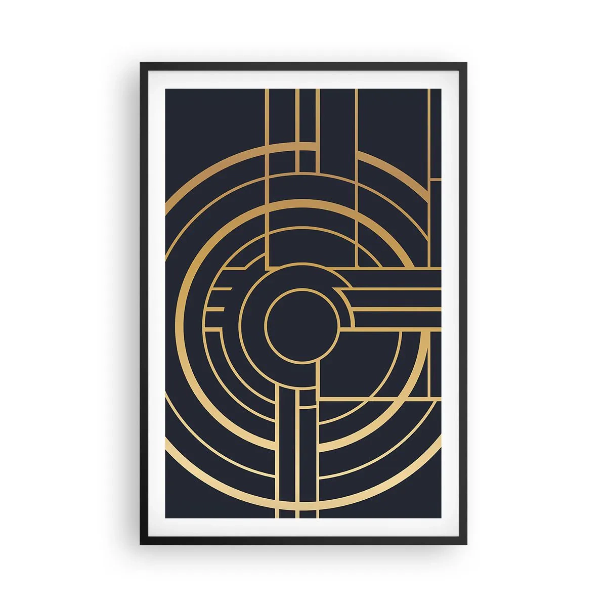 Plagát v čiernom ráme - Obraty udalosti - 61x91 cm