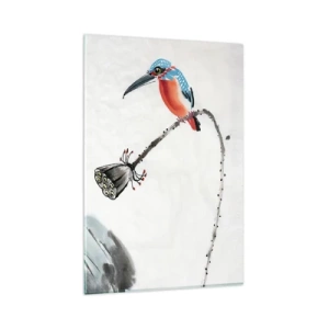 Obraz na skle - Život lúky - 80x120 cm