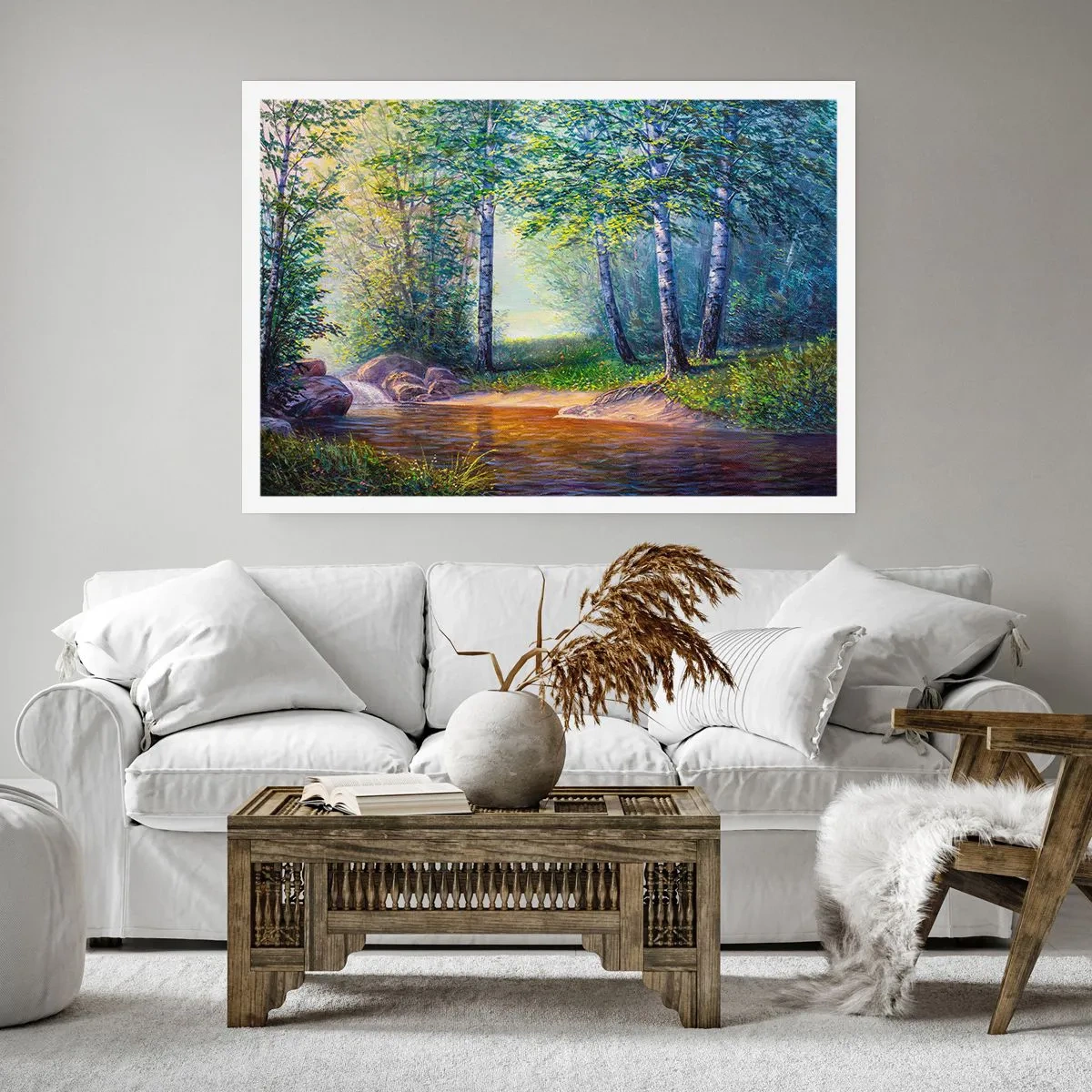 Plagát - Idylické prostredie - 91x61 cm
