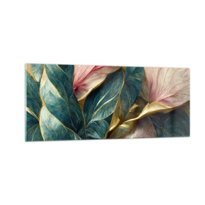 Obraz na skle - Prirodzená elegancia a štýl - 100x40 cm