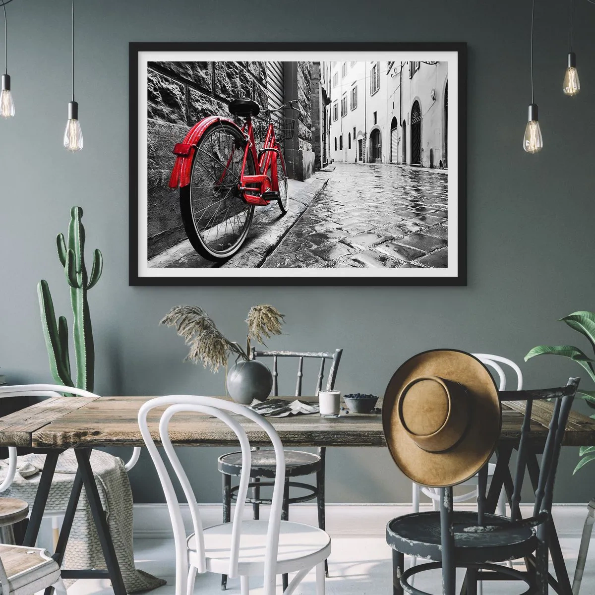 Plagát v čiernom ráme - Skutočná krása nestarne - 70x50 cm
