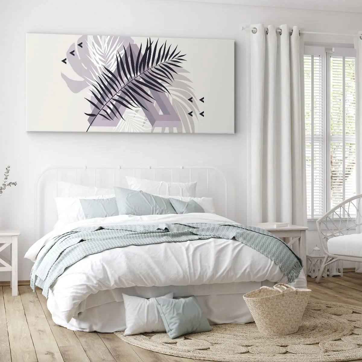 Obraz na plátne - Tieň tieňa - 140x50 cm