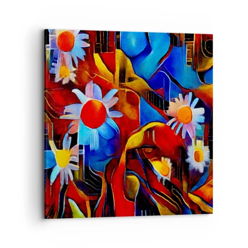 Obraz na plátne - Farby života - 70x70 cm