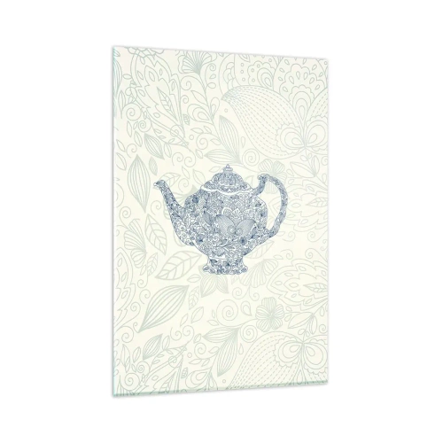 Obraz na skle - Čajové kúzlo - 80x120 cm