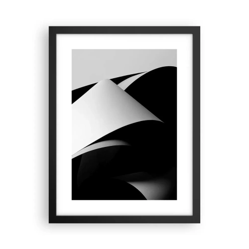 Plagát v čiernom ráme - Svetlo z hlbín tieňa - 30x40 cm