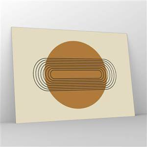 Obraz na skle - Dokonalý plán - 100x70 cm