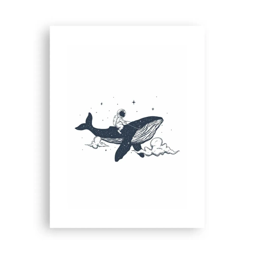 Plagát - Vesmírne dobrodružstvo - 30x40 cm