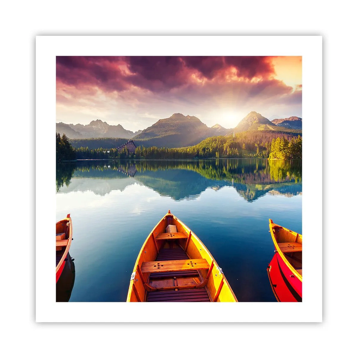 Plagát - Nič proti prírode - 50x50 cm