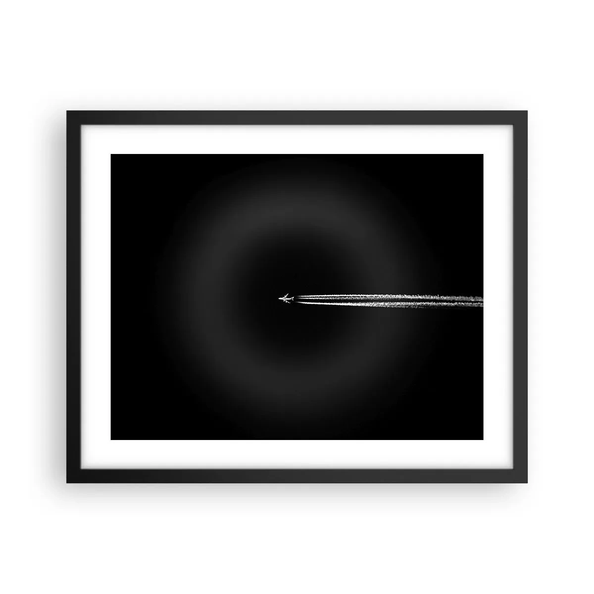 Plagát v čiernom ráme - Do inej dimenzie - 50x40 cm