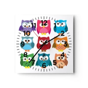 Nástenné hodiny - Je zábavné byť iným - 30x30 cm