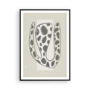 Plagát v čiernom ráme - Bizarná bytosť - 70x100 cm