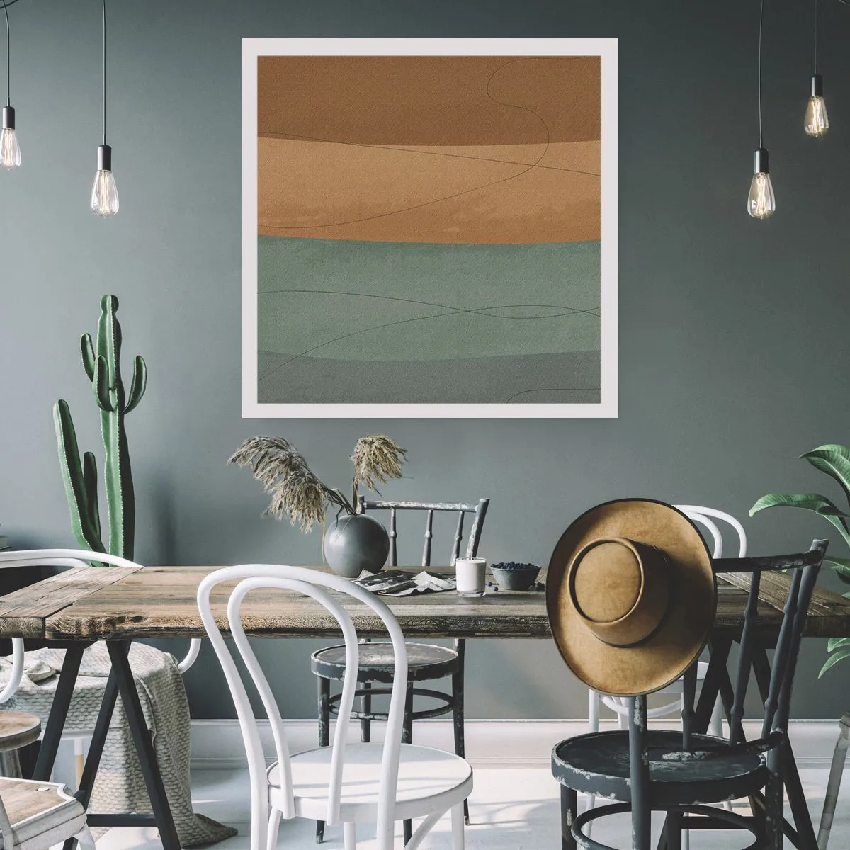 Plagát - Horizontálna kompozícia - 40x40 cm