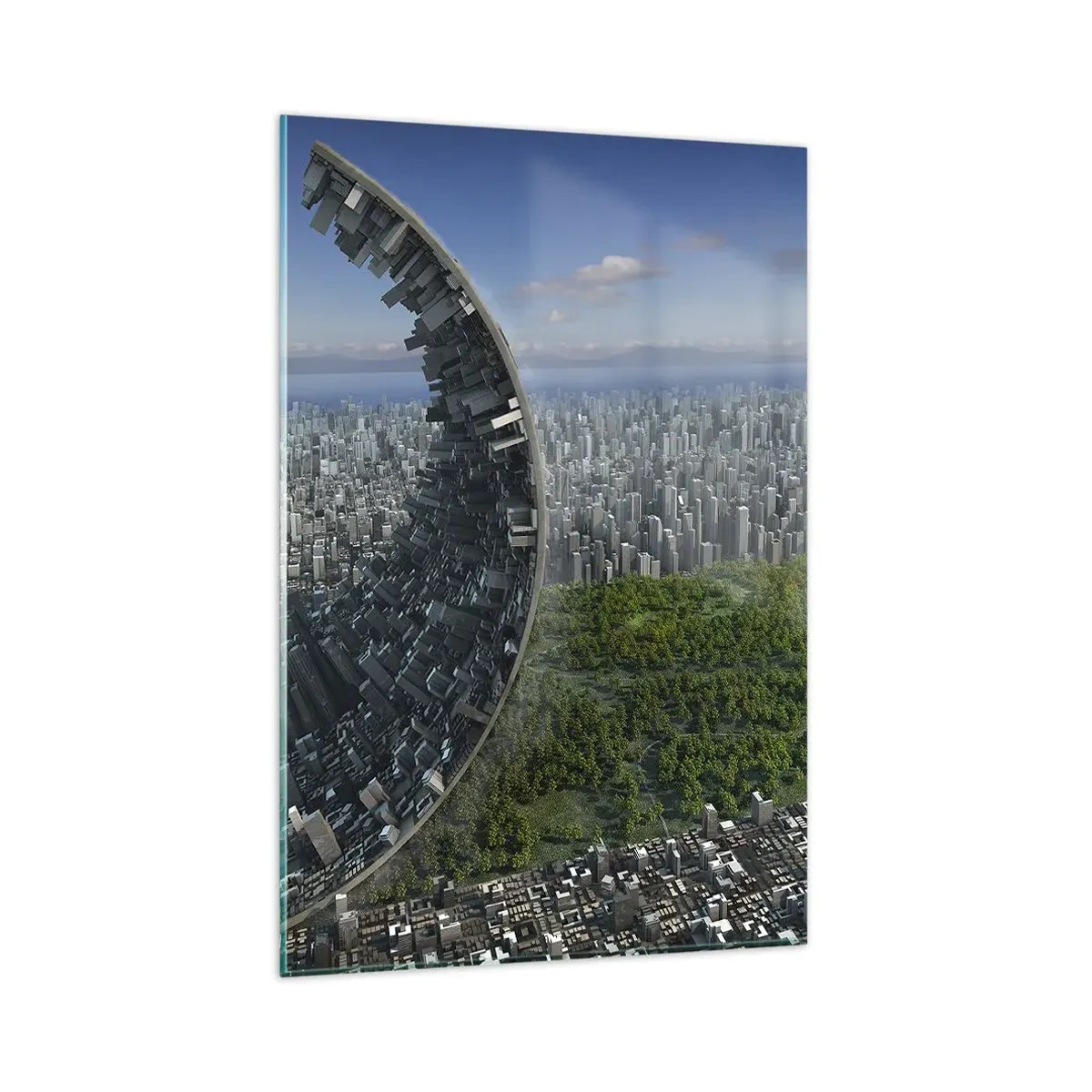 Obraz na skle - Príroda je večná - 80x120 cm