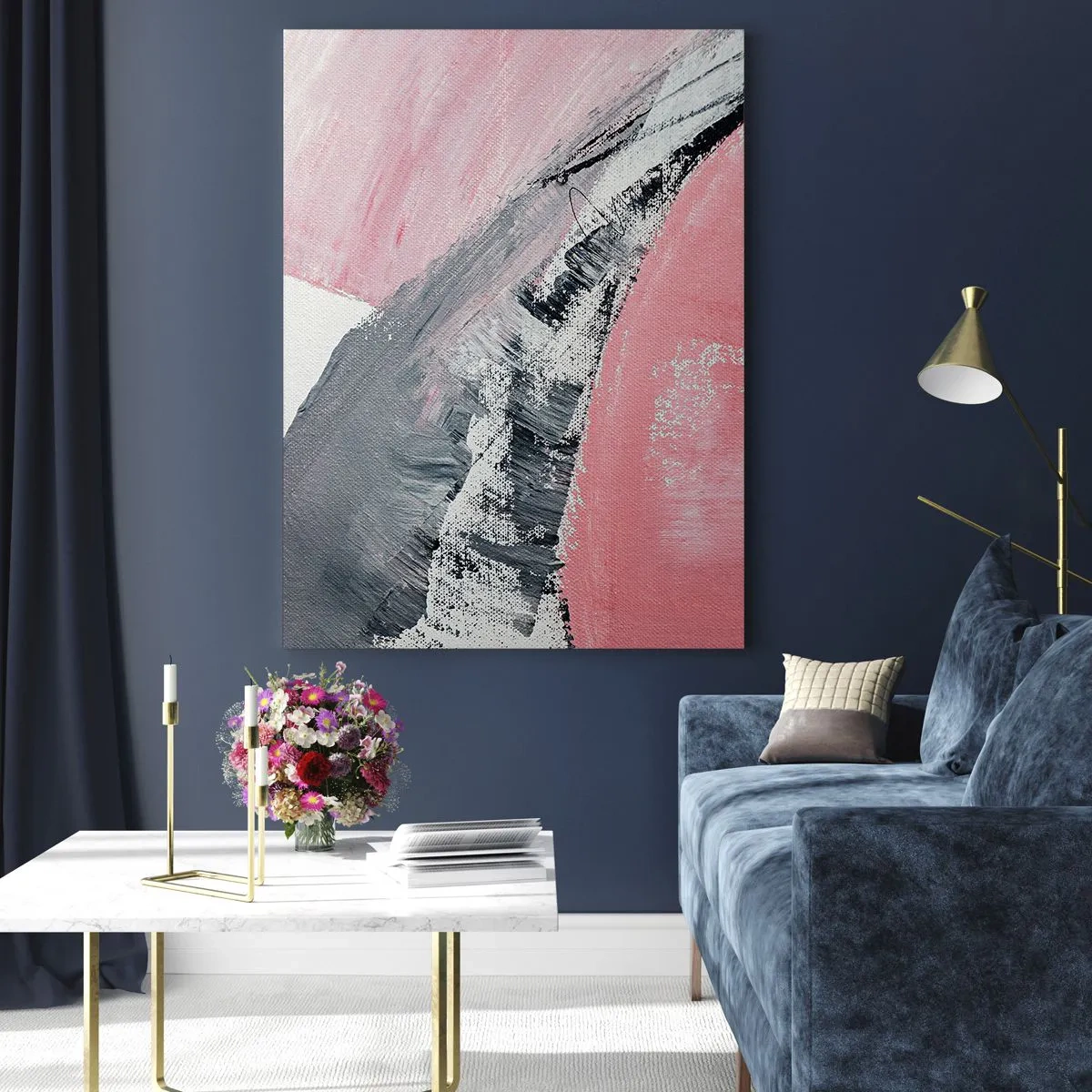 Obraz na skle - Zladená kompozícia - 70x100 cm