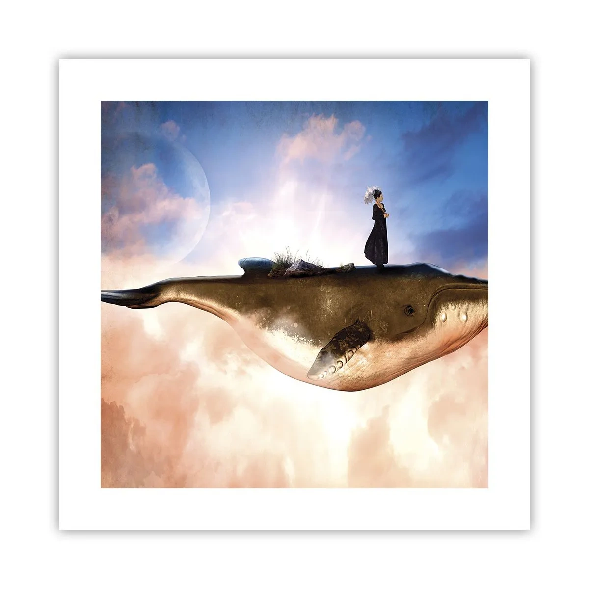 Plagát - Surrealistická cesta - 40x40 cm