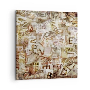 Obraz na plátne - Táraniny - 60x60 cm