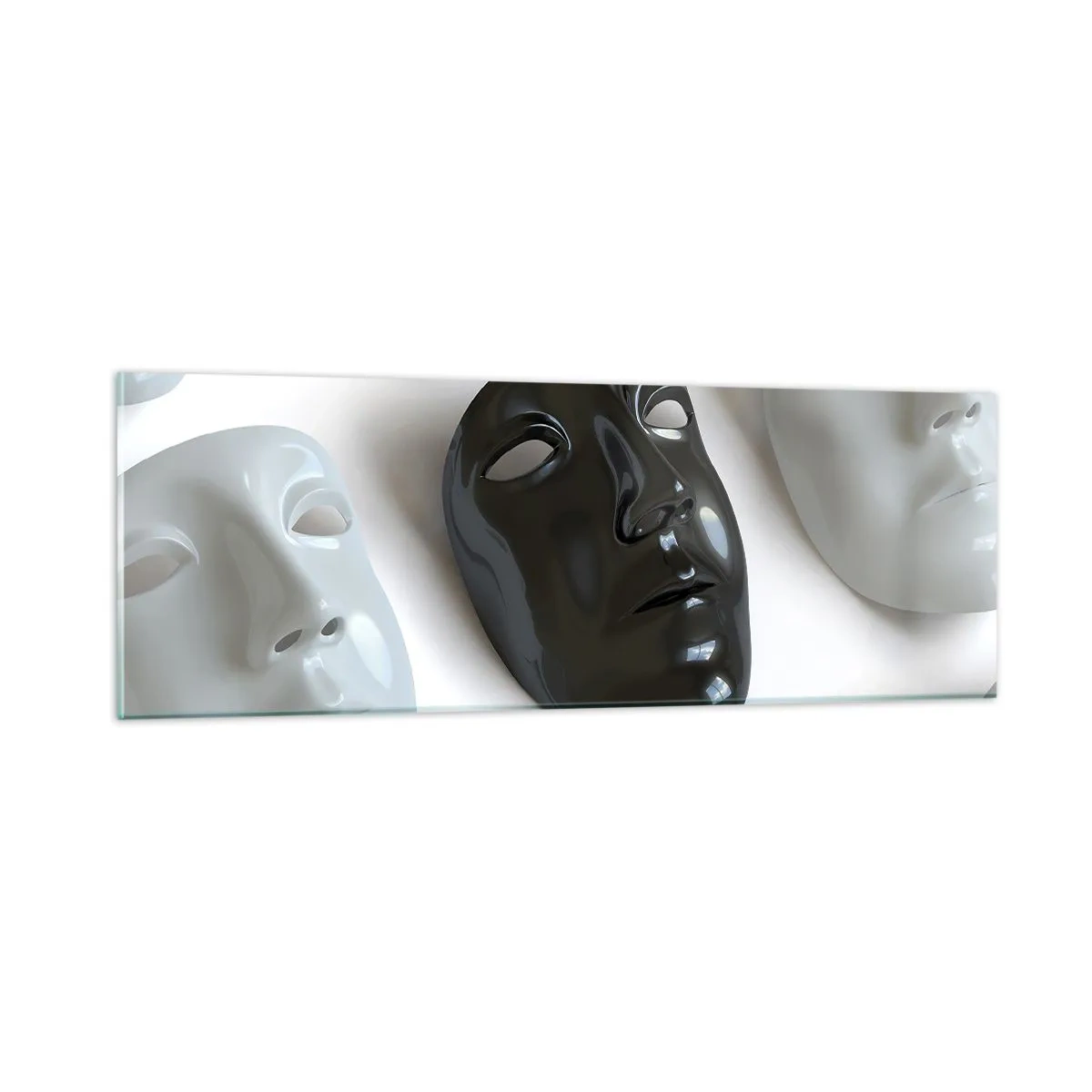 Obraz na skle - Ako sa odlíšiť? - 90x30 cm