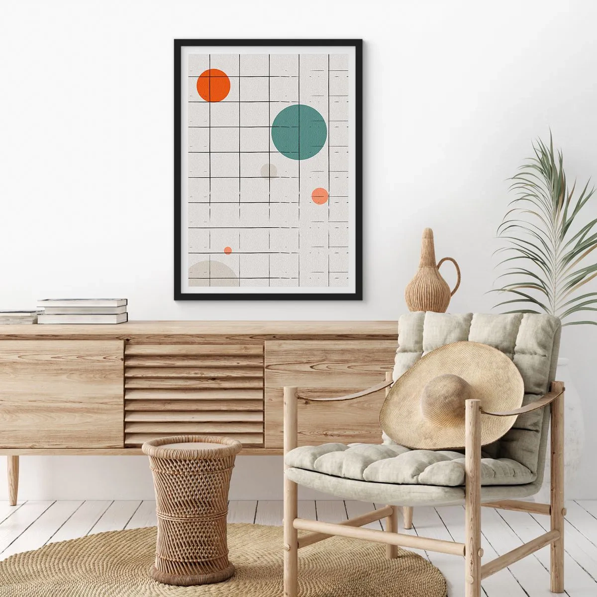 Plagát v čiernom ráme - Uväznené. My alebo ony? - 61x91 cm