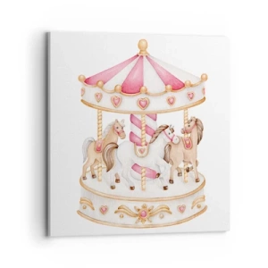 Obraz na plátne - Sladký svet detstva - 70x70 cm