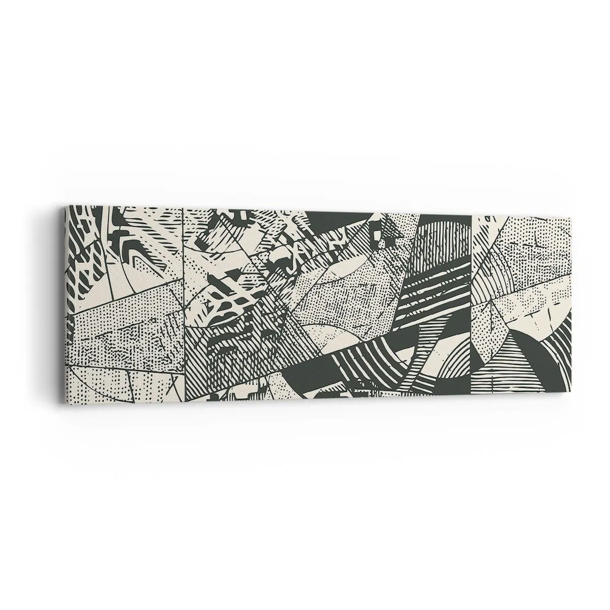 Obraz na plátne - Dynamika súčasnosti - 90x30 cm