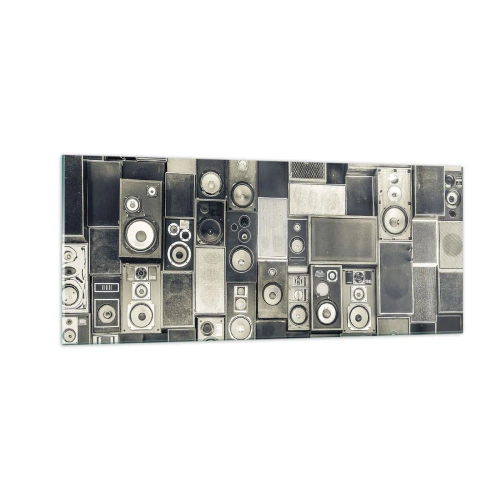 Obraz na skle - A všetko je v pohode - 100x40 cm