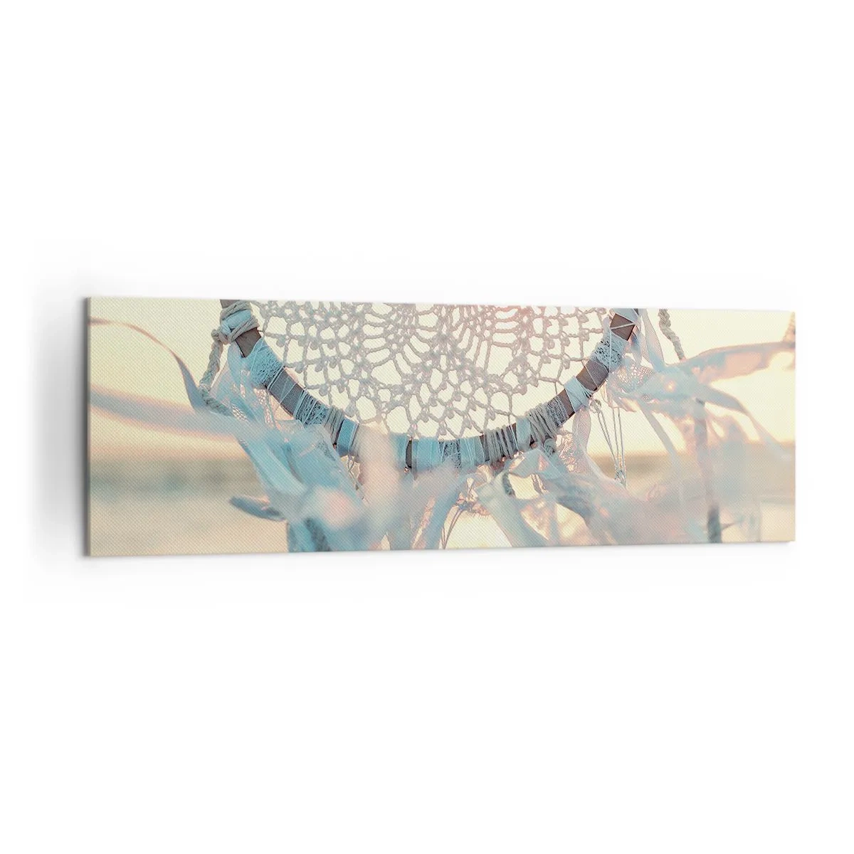 Obraz na plátne - Čipkový totem - 160x50 cm