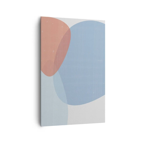 Obraz na plátne - Pastelové vzťahy - 80x120 cm