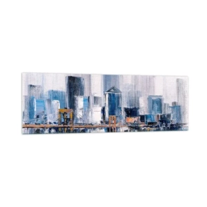Obraz na skle - Newyorská impresia - 160x50 cm