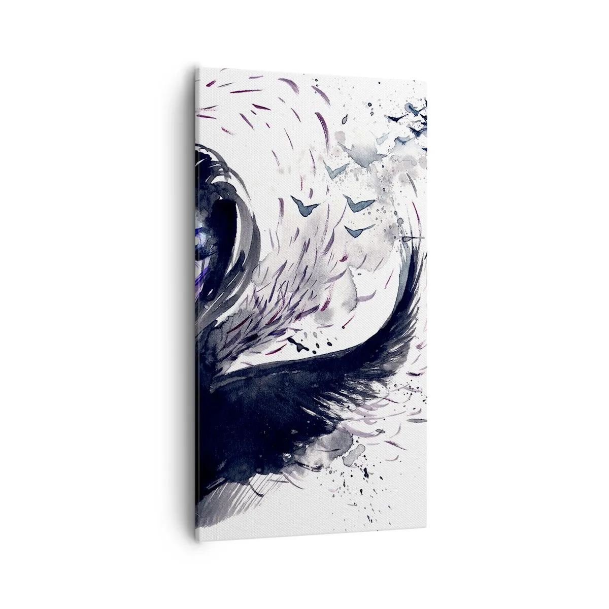 Obraz na plátne - Démonická a krásna - 55x100 cm