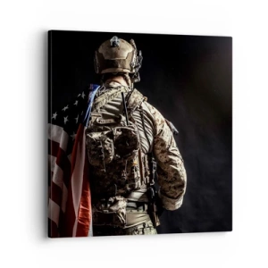 Obraz na plátne - Práve preto - 40x40 cm