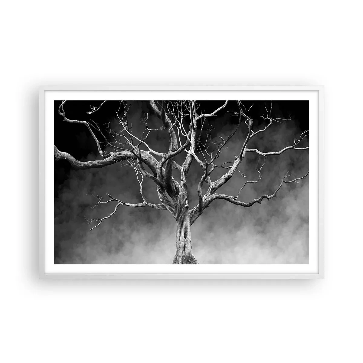 Plagát v bielom ráme - Pôvodné a sväté - 91x61 cm