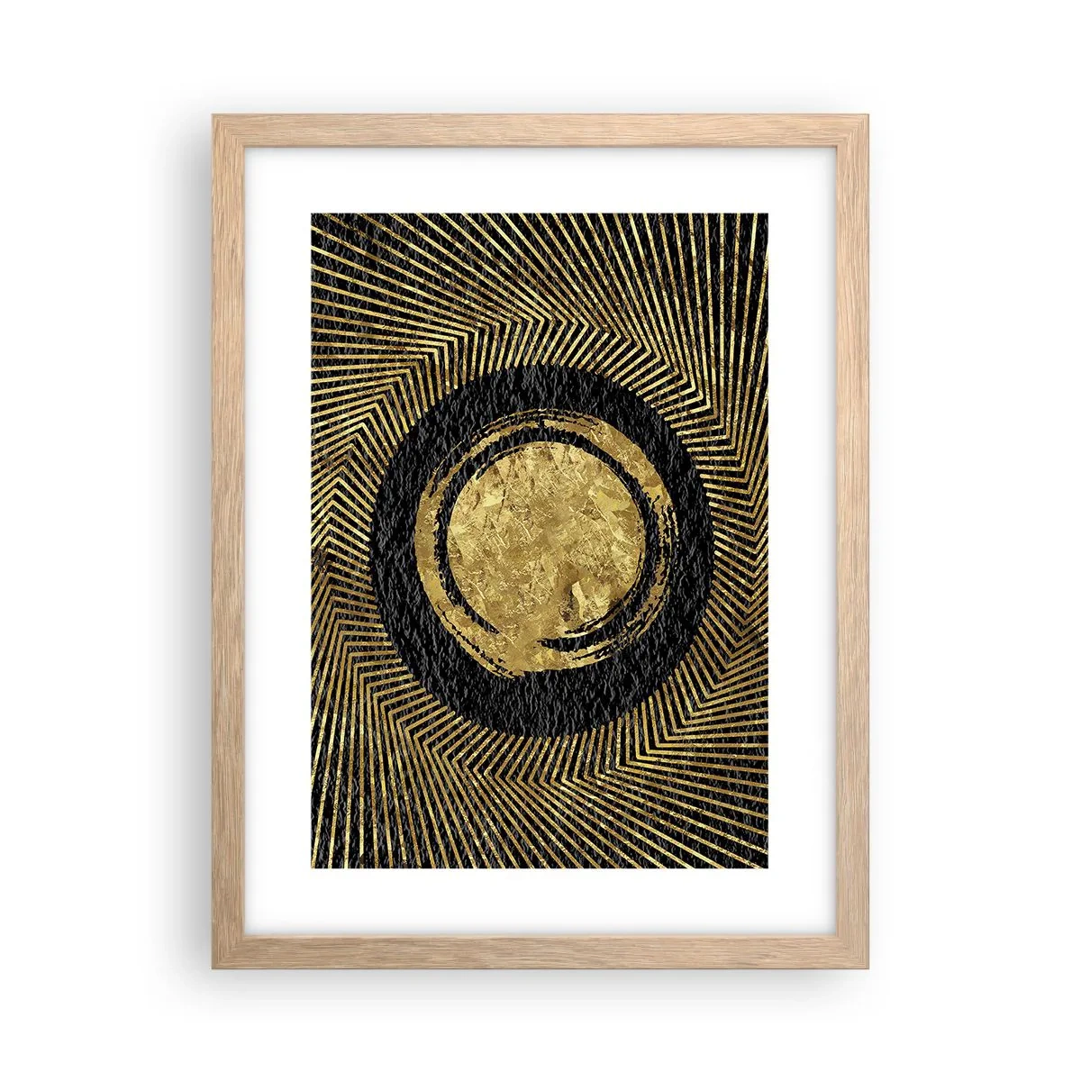 Plagát v ráme zo svetlého duba - Glamour - 30x40 cm