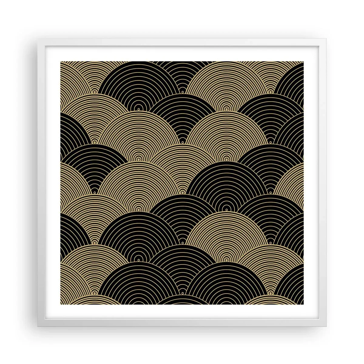 Plagát v bielom ráme - Jednota v mnohosti - 60x60 cm