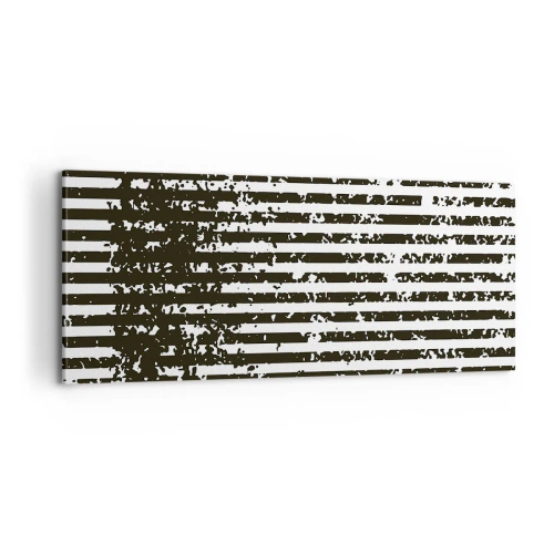 Obraz na plátne - Rytmus a šum - 100x40 cm