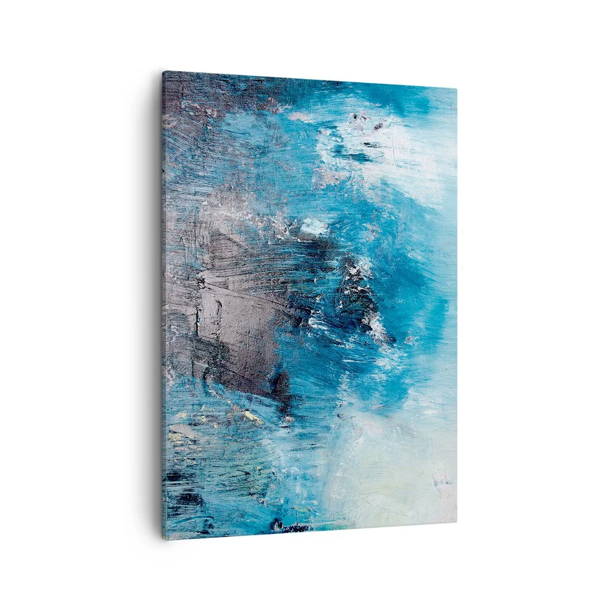 Obraz na plátne - Rapsódia v modrom - 50x70 cm