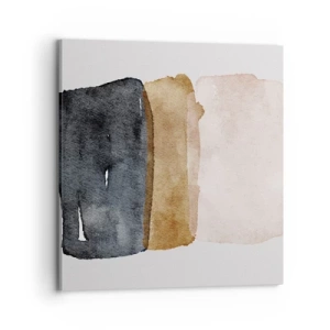 Obraz na plátne - Kompozícia zemitých farieb - 70x70 cm