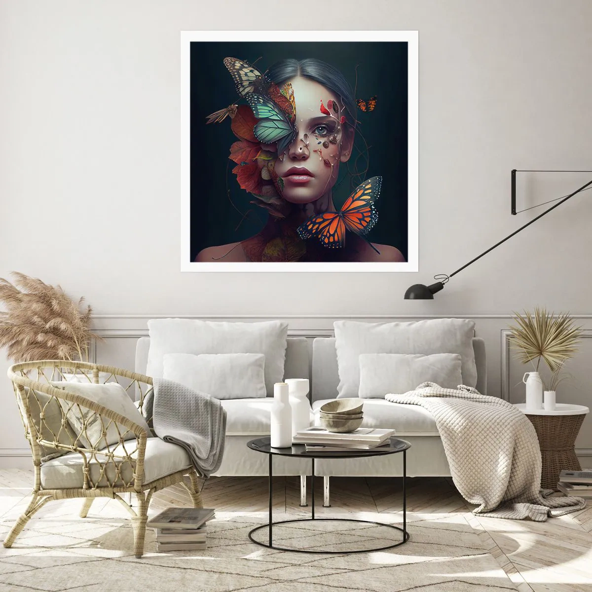 Plagát - Nádherná metamorfóza - 40x40 cm
